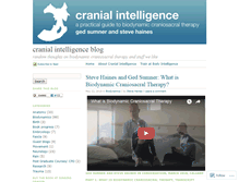 Tablet Screenshot of cranialintelligence.com